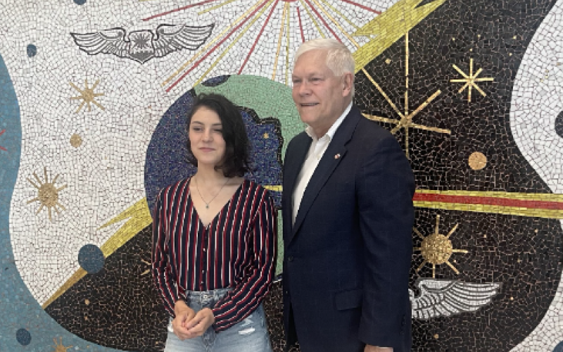 GHS Junior, Kalilah Gomez, wins Congressional Art Competition
