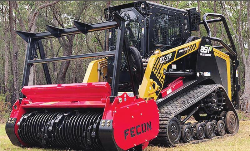 The Fecon Mulcher will be demonstrated at LS Ranch today and tomorrow, April 16 and 17. Landowners and others interested in observing a portion of the operation and learning more about forestry mulching are invited to email the LS Ranch at larrypsmith37@g