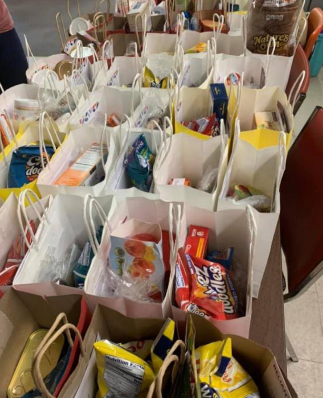 Blessings in a Bag delivered to 60 seniors citizens