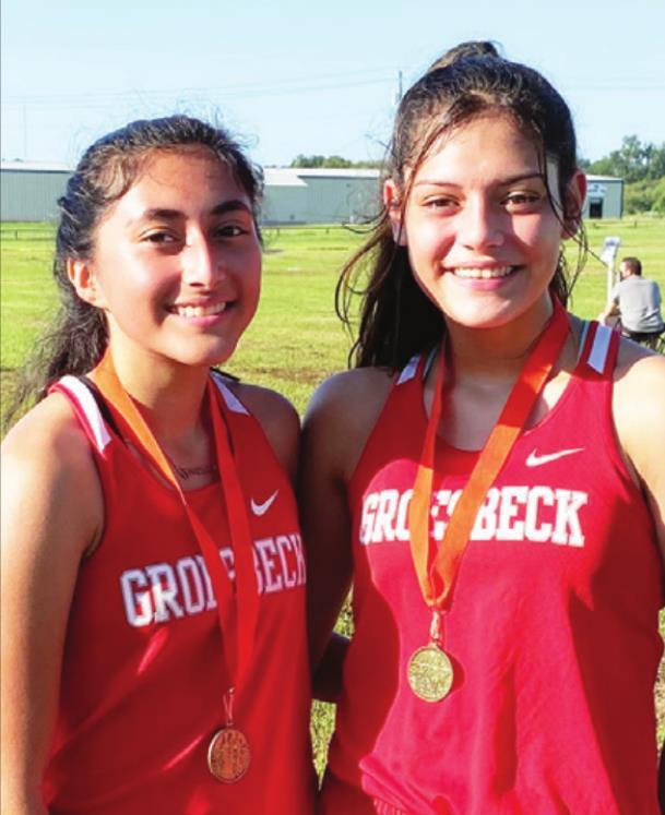 Cross Country medals at Teague Invitational