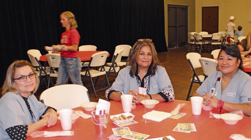 First Baptist welcomes back GISD with lunch