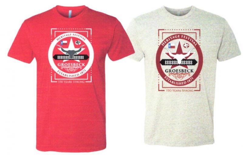 Groesbeck Heritage Festival T-Shirts now for sale