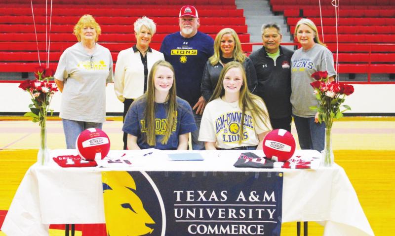 Connally twins sign to play volleyball at Texas A&M-Commerce