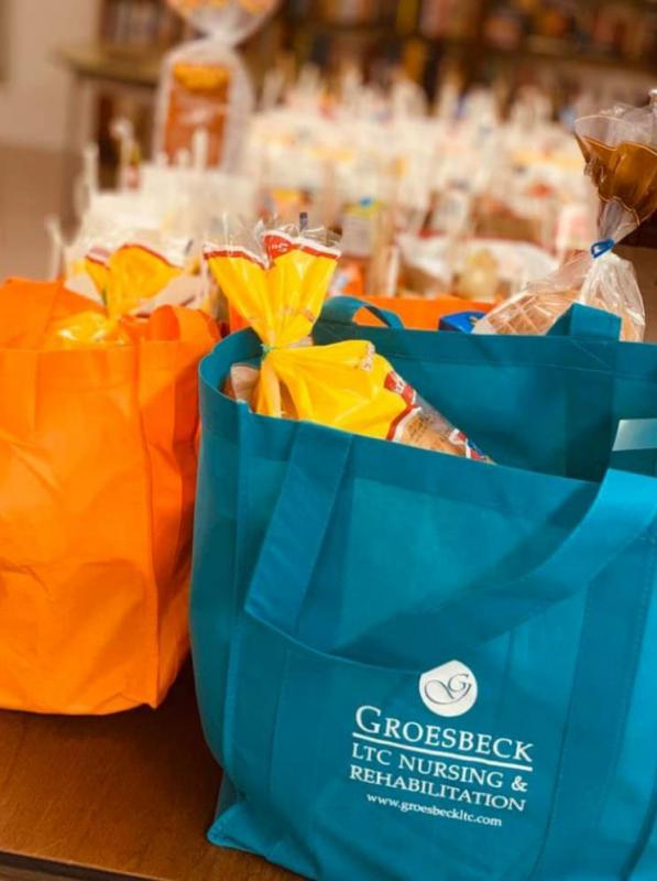 Blessings in a Bag delivered to 60 seniors citizens
