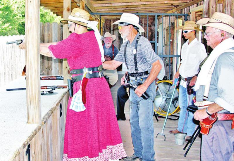 Old Fort Parker Patriots have shooting competition