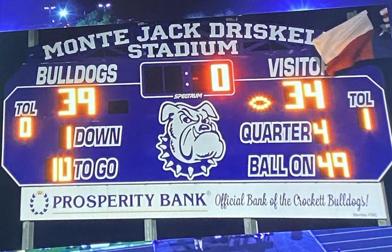 Goats bitten by Bulldogs, 39-34 Goats bitten by Bulldogs, 39-34