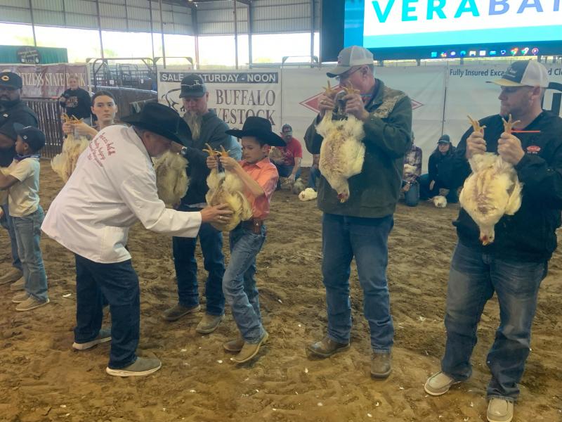 LCFA Market Broiler Show, March 19, 2024/ Mitchell Pate photo.