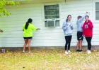 Groesbeck High School Student Council assists with Blessings in October