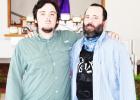 Danny Snow (left) was fortunate to walk away from a rollover accident that left his dad, Shiloh Fire Chief David Snow (right) facedown in the mud with a broken back and other injuries on April 27. Diligent action by Danny and some amount of divine interve Snow returns to Shiloh
