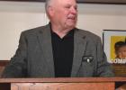 Jimmy Roe speaks at Groesbeck Lions Club