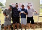 First place winning team Aaron Dieterich, D.L. Wilson, Cody Wilson, and Larry Wilson. Courtesy photos.