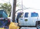 Users of Vyve experienced service interruption after an 18-wheeler hit a fiber line outside of the S and S Machine and Fabrication building on the 1300 block of TX 14 in Groesbeck. Edgar Estrada photo/Groesbeck Journal Connection Unavailable