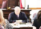 Limestone County Judge Richard Duncan discouraged commissioners from spending $5,000 of American Rescue Plan Act (ARPA) funds on mowing at Old Fort Parker in the July 11 meeting, instead recommending enlisting the help of Road and Bridge one more time bef County approves full pay for injured employees
