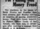Pipeliners Briefly Jailed in Counterfeit Money Mix-Up