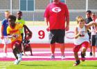 Always Compete: Groesbeck 3-6 graders use two-day summer camp to learn football skills