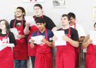 Red Goat Cafe servers sang a special version of “Smelling Coffee” by Chris Rice to their first patrons of the school year on Sept. 24. Alexandra Montoya photo/ Groesbeck Journal Red Goat Cafe servers sang a special version of “Smelling Coffee” by Chris Rice to their first patrons of the school year on Sept. 24. Alexandra Montoya photo/ Groesbeck Journal