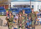 LEFT: The Limestone County Young Marines was present at the Veterans Day ceremony Thursday, Nov. 11. The group presented the POW/ MIA Flag during the ceremony. Photos by Nuno Selvera/Special to The Groesbeck Journal A Veterans Honor and Sacrifice