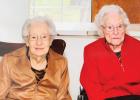 Centenarian sisters living large