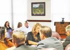 Limestone County IT Director Zach Flynn spoke to commissioners about the need to update the audio-visual courtroom technologies at the meeting on Tuesday, Oct. 10, endorsing a proposal from JAVS that includes better microphones and more current software. Two ‘First Families of Limestone County’ Honored