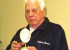 Carl Lenz was the guest speaker and leader of the invocation for the Groesbeck Women’s Club Tuesday, Feb. 18. Pictured is Lenz with a fabergé egg. Potter’s grace Study Club