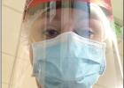 Jamie West, a Mexia High School graduate, is working as a nurse in New Jersey. She’s wearing personal protective equipment used daily in treating COVID-19 patients. She said that face shields are sanitized regularly and precautionary measures taken with