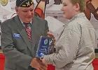Two Groesbeck Middle School students receive American Legion School Award