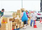 Food distribution successful at Groesbeck ISD