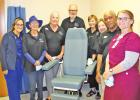 LMC Foundation Purchases New Phlebotomy Chair with Mary Helen Campbell Donation