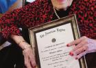 Centenarian WWII Marine Winifred Giddens honored on Women’s Veterans Day