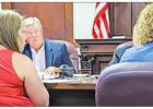 A Constitutional Amendment Election is slated for Nov. 2, Elections Administrator Jennifer Southard explained to commissioners at their Tuesday, Aug. 24 meeting. Groesbeck Journal photo/Alexandra Cannon Article Image Alt Text
