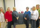 Groesbeck Study Club Social Committee. (l-r) Alisha Baize, Wanda Bush, Peggy Beck, Lea Hardison, Julia Morton and Beth Westhoff. Contributed photos. Study Club celebrates Christmas