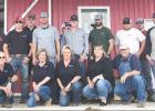 Contributed Photo. Riviera Resources donated a full day of hard labor to help provide electricity to Cross Creek Meadows on Wednesday, Oct. 31. Article Image Alt Text