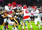 Goats fall to Eagles 28-7 in district play