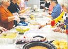 More than 100 people gathered at the Kosse Community Center for Thanksgiving dinner on Thursday, Nov. 14. The free community event, put on by the City of Kosse, featured all the traditional fare: turkey, dressing, gravy, green bean casserole, and an assor
