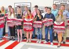 Groesbeck Study Club gives blankets to GHS honor grads