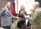 Micah Anderson sworn in as new County Commissioner, Precinct 2