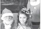Thornton has lunch with Santa