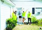 Groesbeck High School Student Council assists with Blessings in October