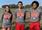 Cross Country runners medal at Fairfield