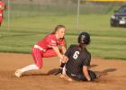 Fairfield overruns Lady Goats, 10-6, in district softball