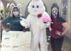 LEFT: Texas Home Health &amp; Hospice went to Groesbeck LTC, Mexia LTC &amp; The Manor to spread Easter cheer Wednesday, April 8. Staff said that “They loved it!” in a post highlighting the spring greetings online.