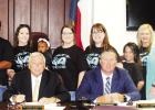 County recognize dispatchers; Child Abuse Prevention Month