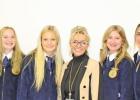 Groesbeck ISD recognized the 21-22 Groesbeck Chapter of FFA Officers at their meeting on Monday, August 17. In no particular order, pictured are Caressa Bay- Chapter President and Area Vice President; Marlee Price- Chapter Secretary and District 1st Vice Article Image Alt Text