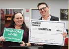 Executive Director of the Groesbeck Chamber of Commerce, Jennifer Paul presented GISD Superintendent Anthony Figueroa with a check for $492.34 at the October meeting, money raised through the Battle of the River Chamber Challenge against Mexia’s Chamber Talk About Student Progress Using iReady