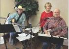 The Danny Ragland Band: Danny Ragland, Bill Hegfeld and his wife Nell.