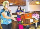 Linda Anders and Chelsa Curry from Limestone Medical Center were speakers last week at the Groesbeck Lions Club meeting. Groesbeck Journal photo/ Tom Hawkins Lions Club hears program from LMC personnel