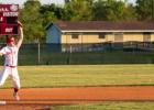 Brenden Morrow secures the force out at second base early in the second inning against Franklin. Morrow and the baseball team are one-win away from clinching a playoff berth. Their final shot at securing a playoff bid will be Friday, on senior night when Goats Baseball Still Seeking Playoff-Clinching Victory