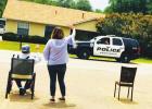 Groesbeck LTC residents enjoy community parade