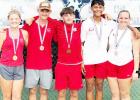 Groesbeck Tennis won big at Regionals, pushing through rain delays and postponements to find a place on the podium. Highlighted by an all-Groesbeck mixed doubles final and multiple tickets punched to state, here are the state qualifiers competing this wee Groesbeck Tennis won big at Regionals, pushing through rain delays and postponements to find a place on the podium. Highlighted by an all-Groesbeck mixed doubles final and multiple tickets punched to state, here are the state qualifiers competing this wee