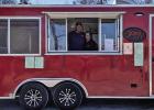 First food truck at Kosse Station, Z-Man’s BBQ